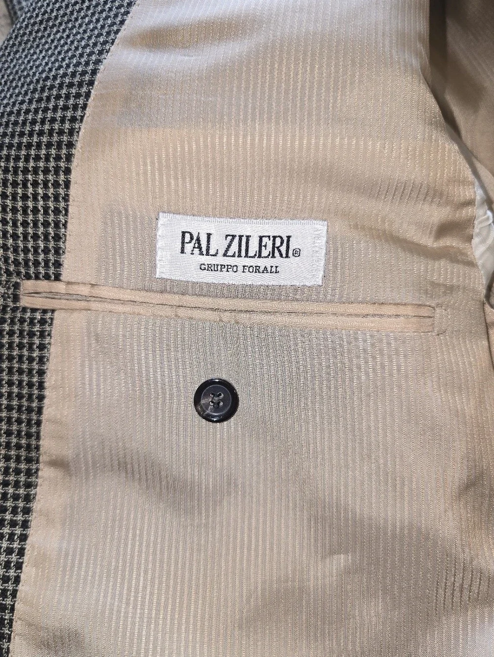 Pal Zileri Italian Luxury Silk and Wool Blazer 3 Button Gruppo Forall size 42